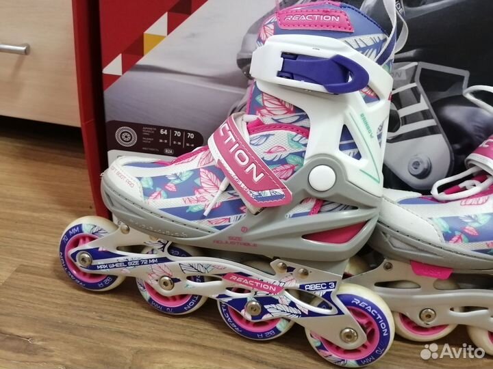 Роликовые коньки детские раздвижные 31-35