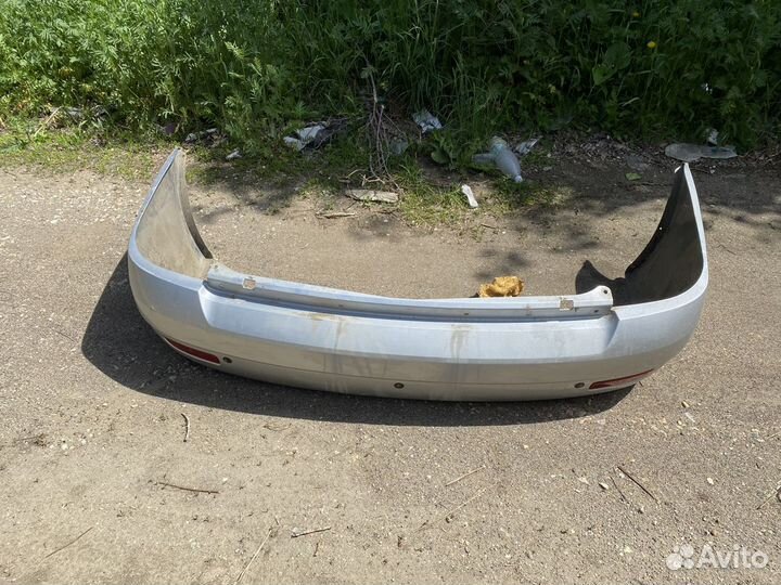 Задний бампер приора седан