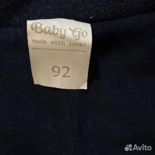Флисовый комбинезон, размер 92