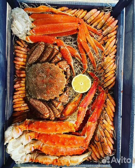 Доставка живых и варёных раков,Икра,краб,креветки