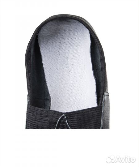 Чешки классические черные кожанные