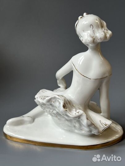 Статуэтка винтажная Юная балерина лфз