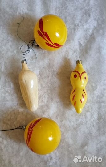 Елочные игрушки СССР