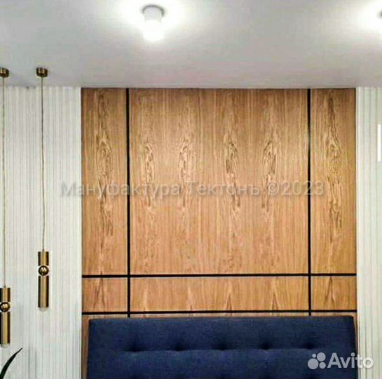 Стеновые панели из мдф в шпоне Дуб