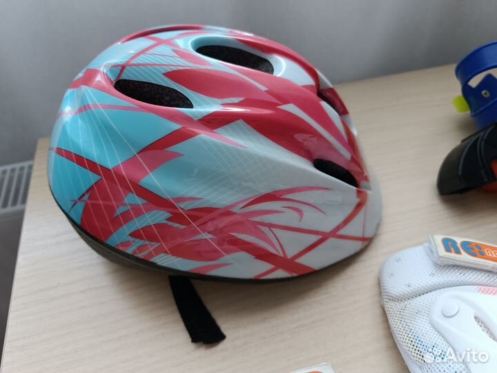 Детские раздвижные ролики и защита