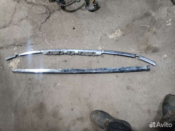 Хром с бамперов опель омега а рестайл