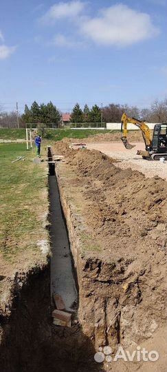 Услуги мини экскаватора