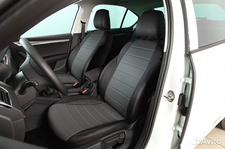 Чехол на Mazda 3 sd 2004-2013/ hb 2004-2009 серый