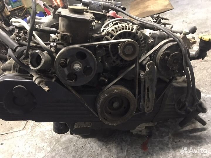 Двигатель субару форестер разбор