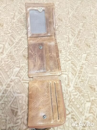 Портмоне мужской натуральная кожа