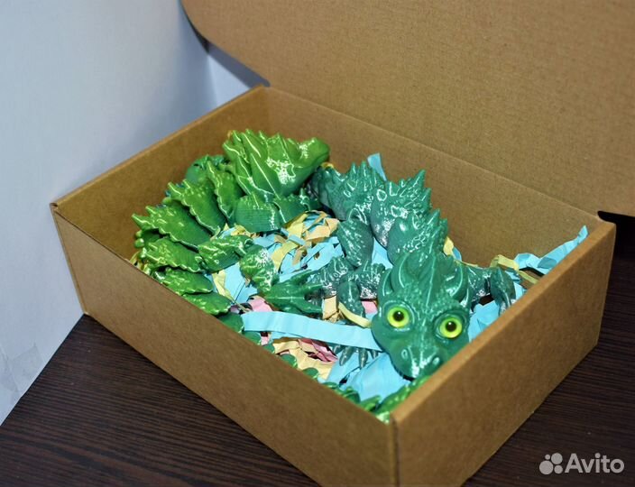 Дракоши подвижные, антистресс игрушка, 2шт