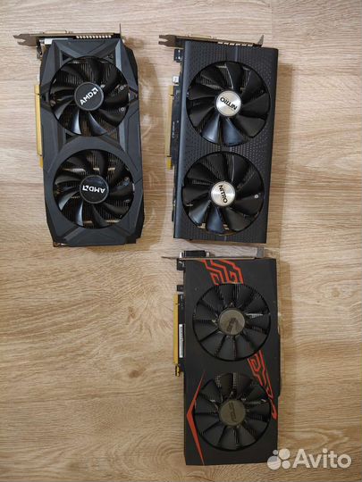 Видеокарты rx 470-580