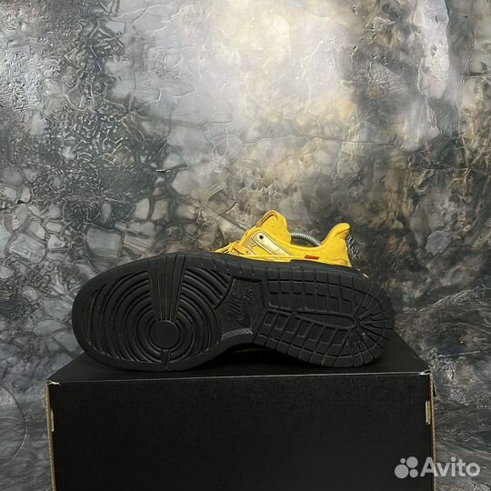 Off-White Nike Air Rubber Dunk 'University Gold'