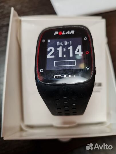 Пульсометр Polar M400 с датчиком пульса Н7
