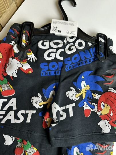 Футболка и шорты новые H&M 110