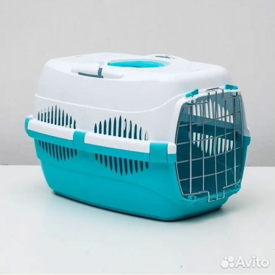 Переноска для кошек пластиковая