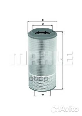 Воздушный фильтр LX2109 Mahle/Knecht