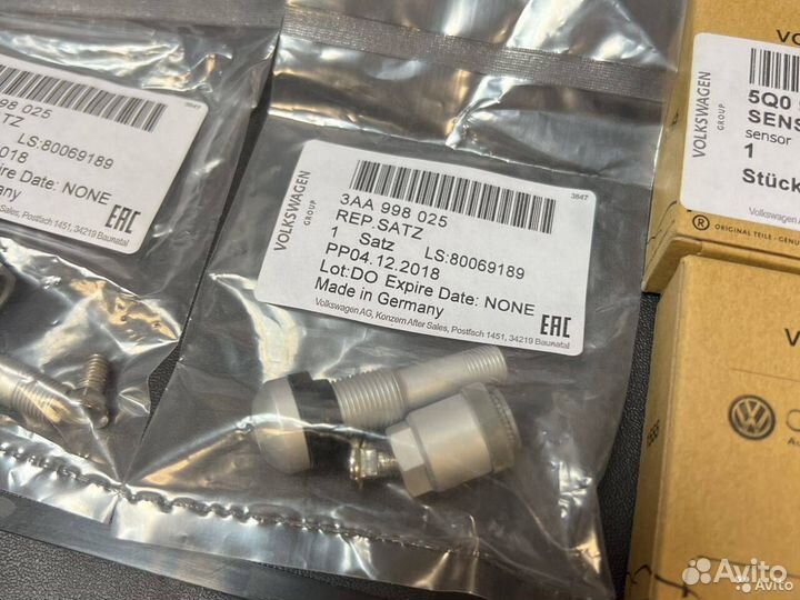 Датчики давления в шинах VAG 5Q0907275B