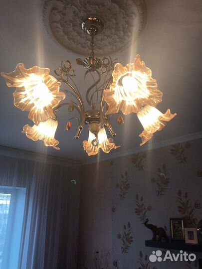 Люстра 5-ти рожковая Е 27