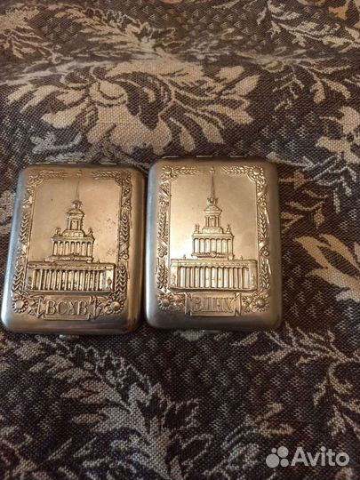 Портсигары времён СССР