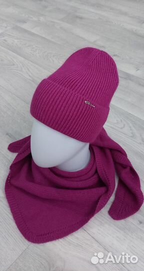 Шапка+косынка