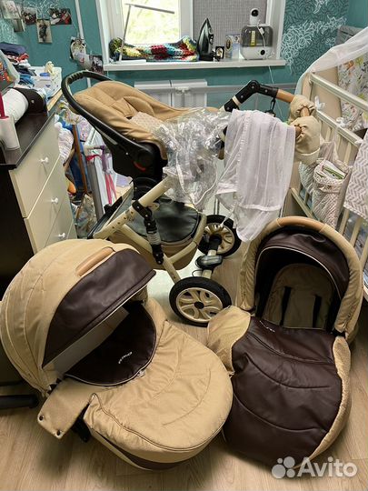 Коляска riko bruno 3 в 1