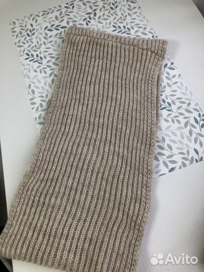 Шапка и снуд для девочки зимняя