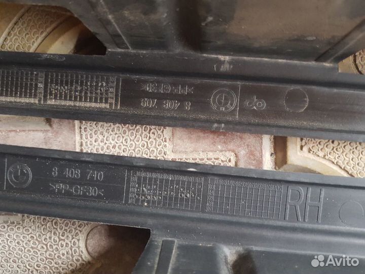 Накладки на порог бмв е53