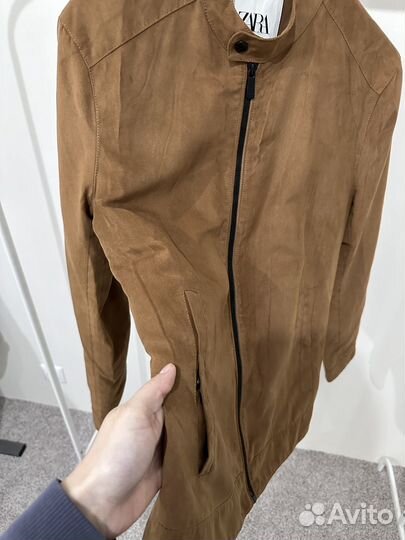 Куртка замшевая Zara man (размер S)