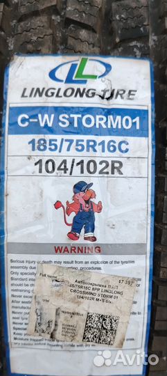 LingLong CrossWind Storm 01 185/75 R16C 104H