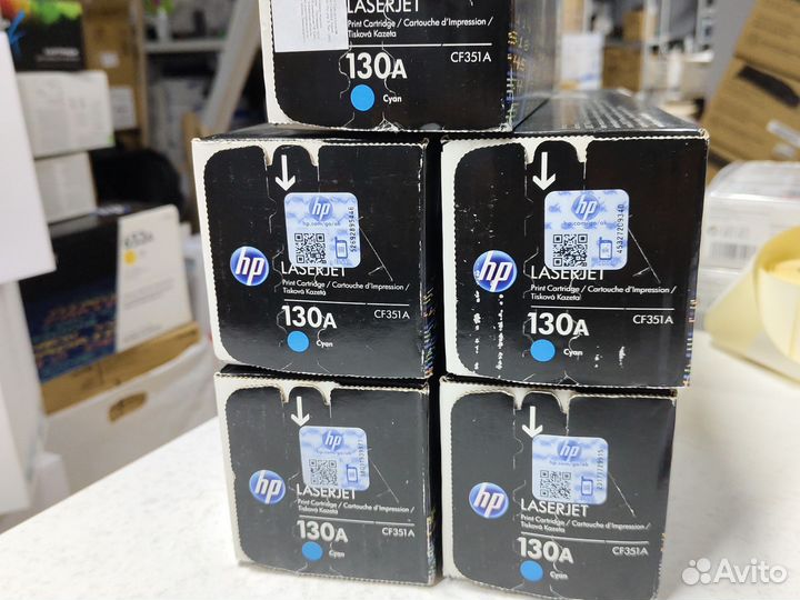 Картридж hp 130A CF351A