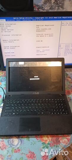 Полурабочие Ноутбуки