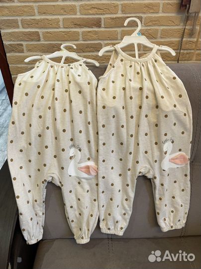 Комбинезон для девочки брюки mothercare 12-18