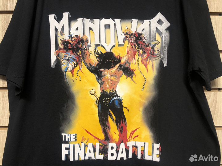 Футболка Manowar