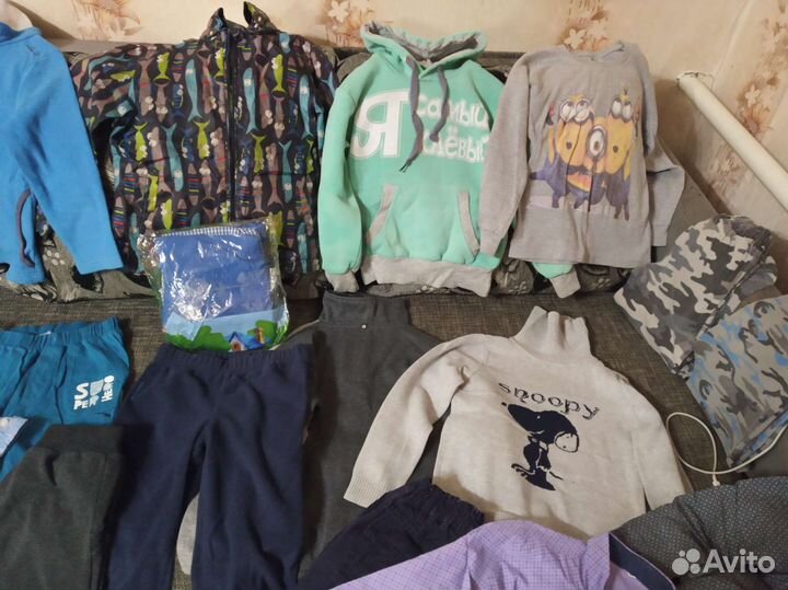Пакет вещей для мальчика 4-6 л