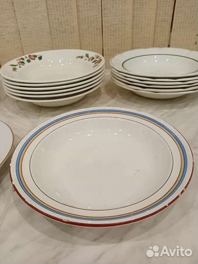 Столовый сервиз фарфор Кузнецова/Конаково