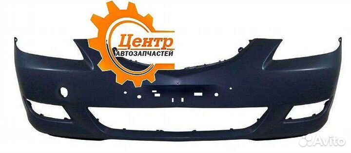 Бампер передний Mazda 3 2004-2006 HB