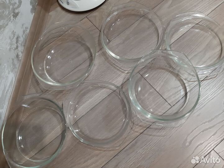 Набор посуды кастрюли с крышками жаропрочные