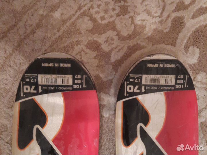Горные лыжи 170 rossignol