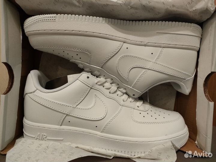 Кроссовки Nike Air force 1 белые