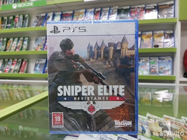 Sniper Elite: Resistance PS5/PS4 Новый диск