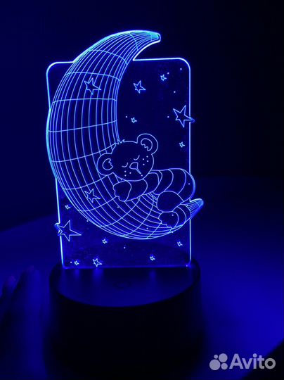 3D ночник /3D светильник