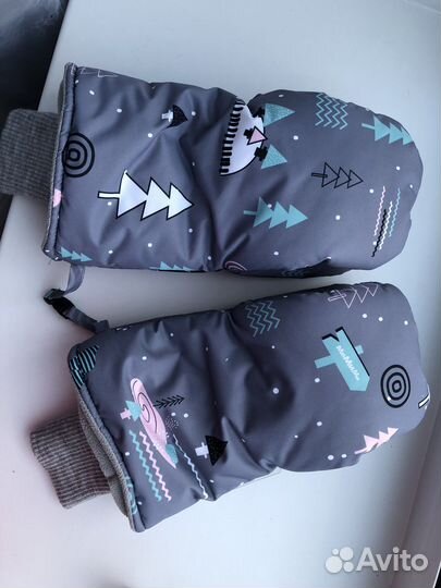 Муфта варежки на коляску