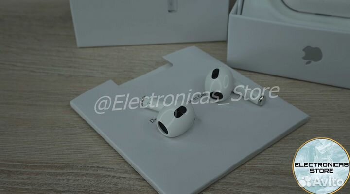 Наушники Airpods 3 Эпл Молочные Доставка