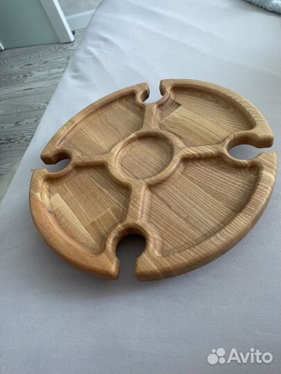 Столик менажница для вина и подачи