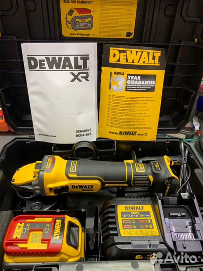 Ушм Dewalt DCG409VST1 (c регулировкой оборотов)