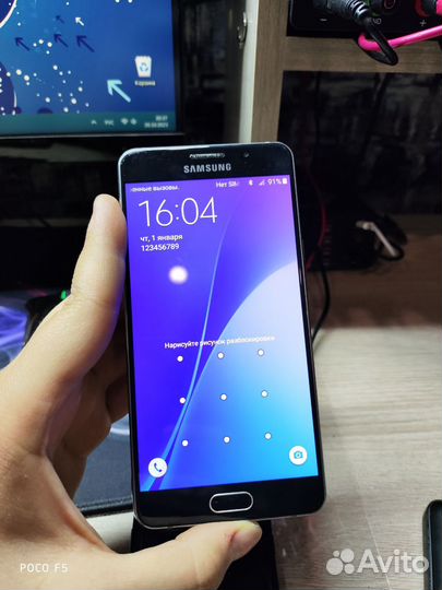 Samsung Galaxy A5 (2016) SM-A510F, 2/16 ГБ
