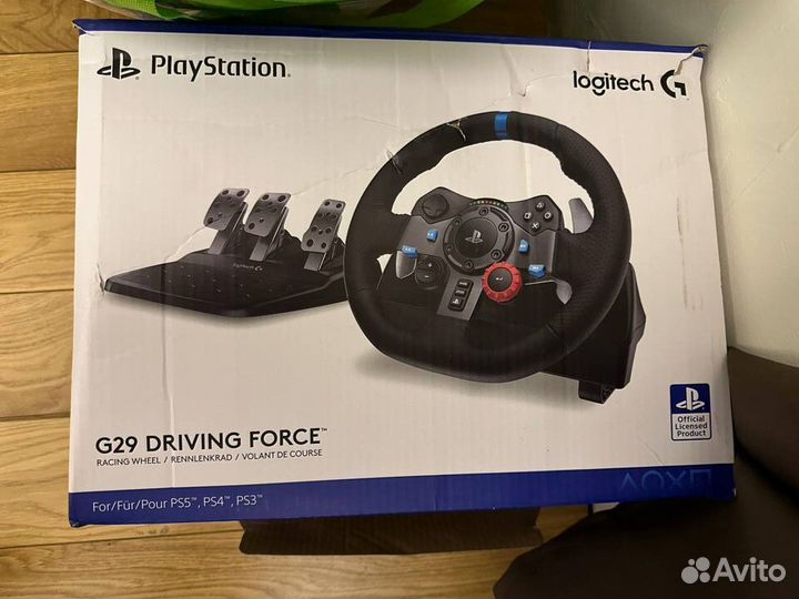 Руль playstation logitech g29 новый