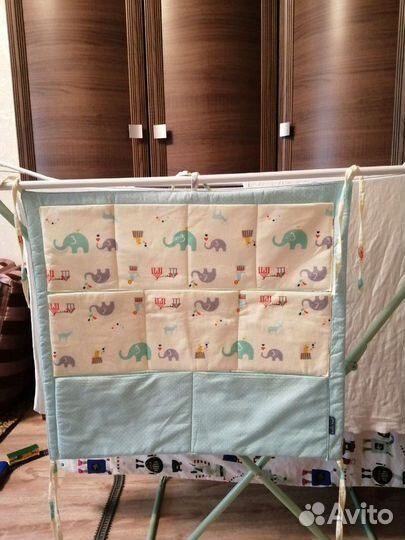 Кармашки на детскую кроватку