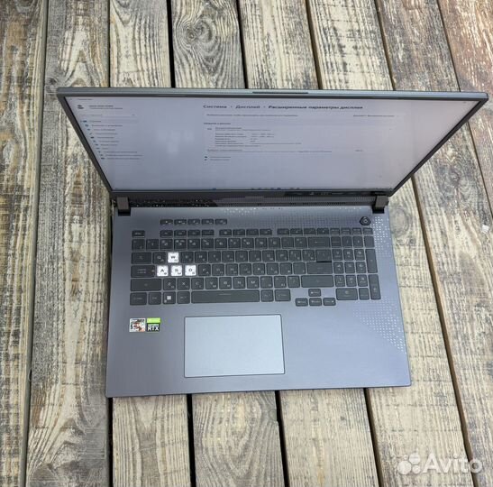 Новый игровой ноутбук Asus Rog Strix 17 RTX 3080